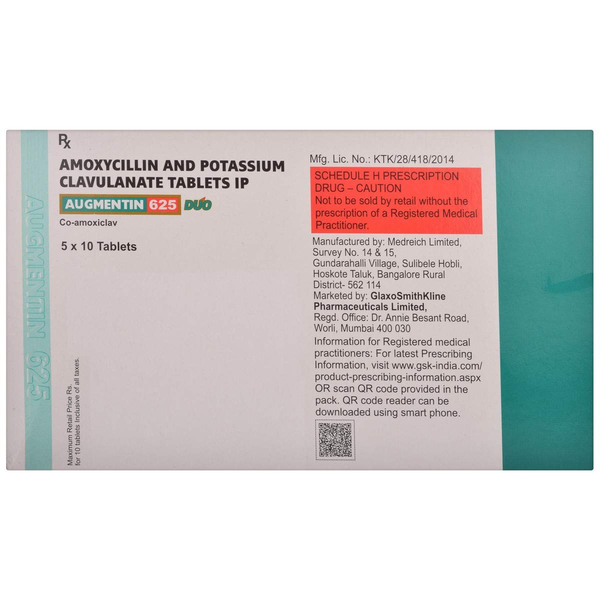Augmentin 625